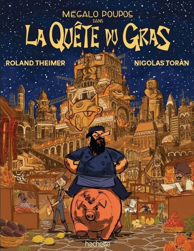 Couverture de l'album Mégalo Poupos dans la quête du gras