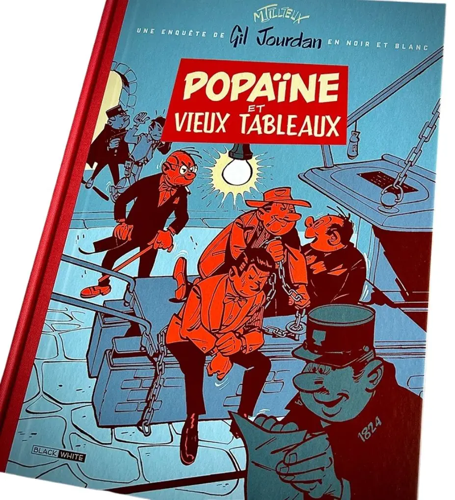 Couverture de l'album Gil Jourdan Tome 2 Popaïne et vieux tableaux