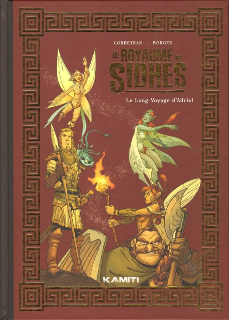 Couverture de l'album Le Royaume des Sidhes 1 Le Long Voyage d'Adriel