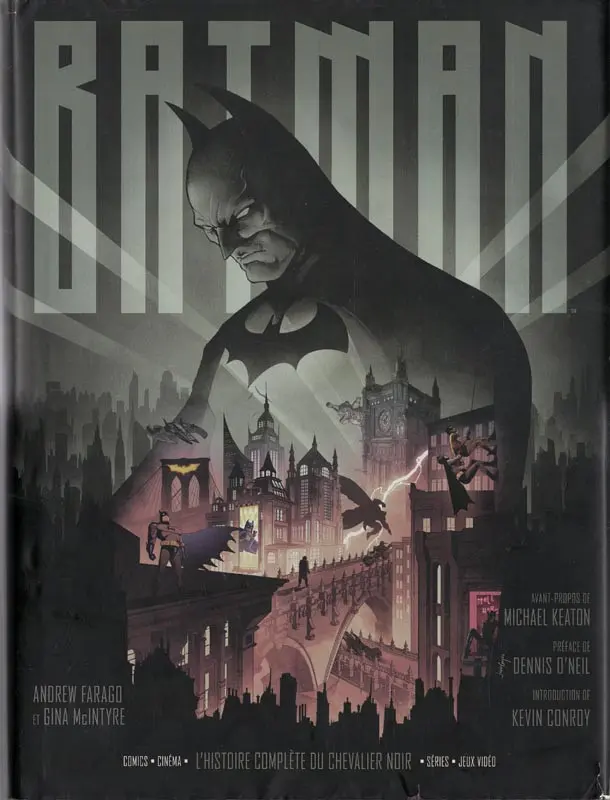 Couverture de l'album Batman - L'histoire complète du chevalier noir