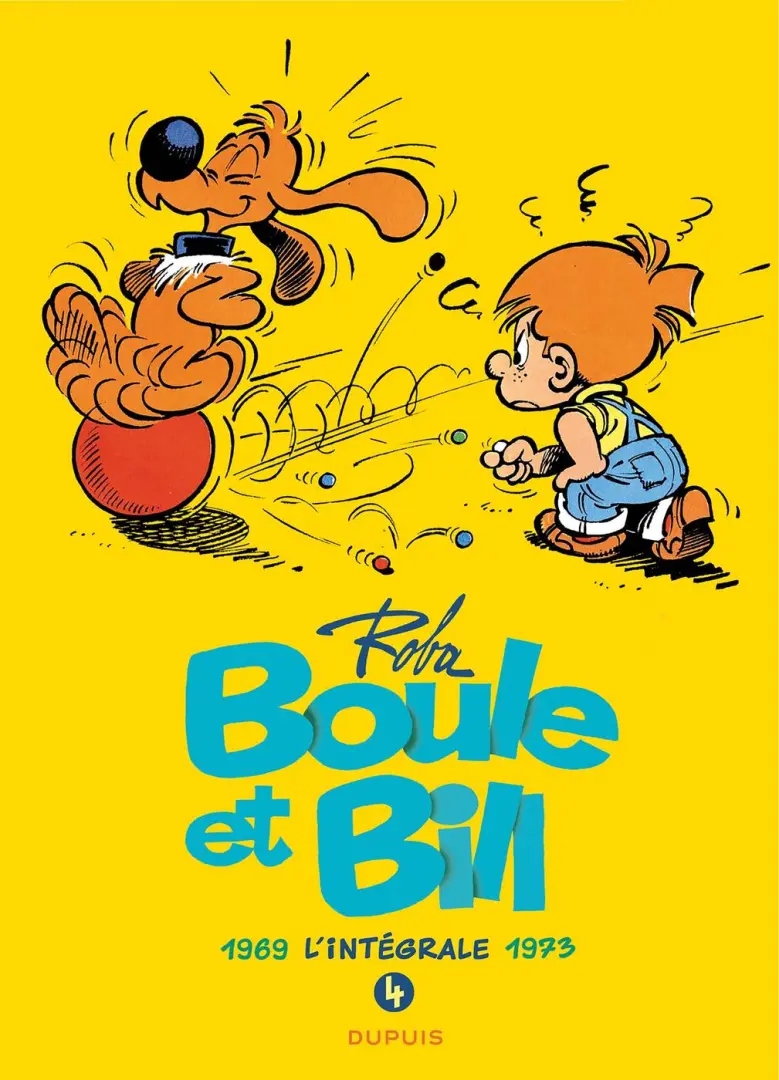 Couverture de l'album Boule & Bill L'Intégrale 4 1969 - 1973