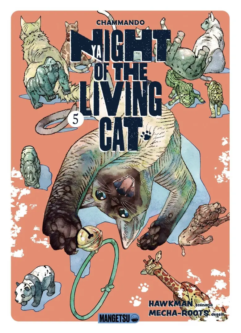 Couverture de l'album Night of the Living Cat 5 Chammando