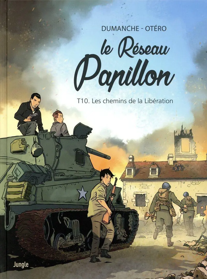 Couverture de l'album Le Réseau Papillon Tome 10 Les chemins de la libération