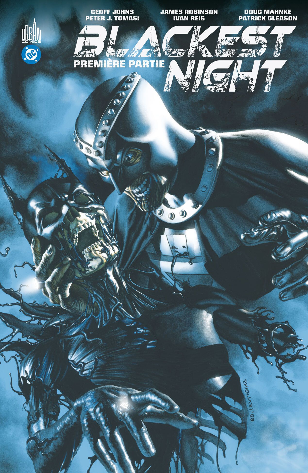 Couverture de l'album Blackest Night Tome Première partie