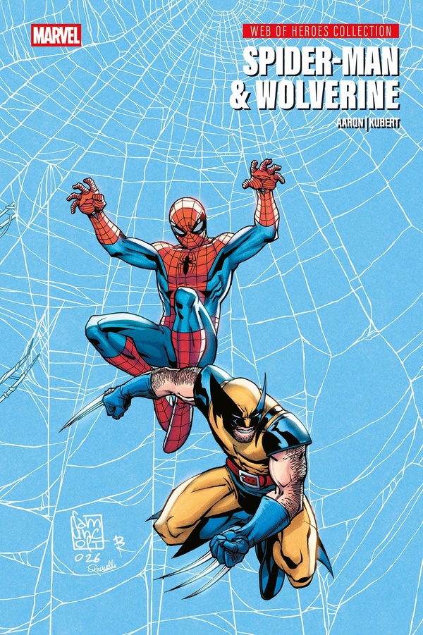 Couverture de l'album Web of Heroes Collection 8 Spider-Man & Wolverine