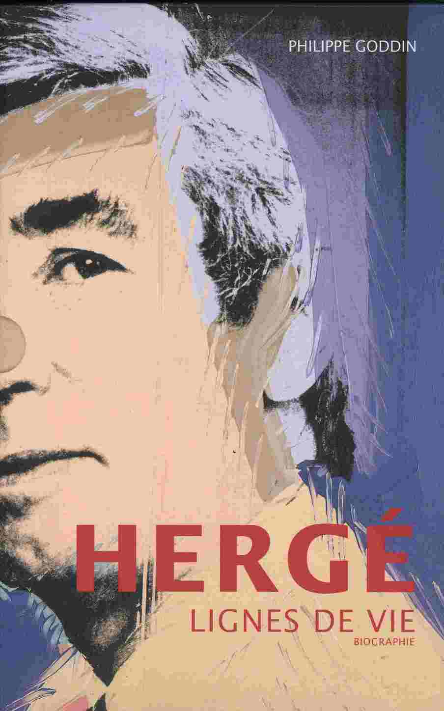 Couverture de l'album Hergé - Lignes de vie