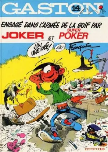 Couverture de l'album Gaston Tome 14 Engagé dans l'armée de la soif par...