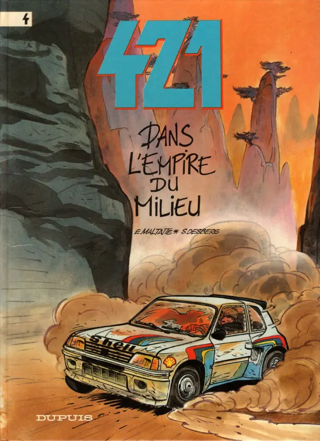 Couverture de l'album 421 Tome 4 Dans l'empire du milieu
