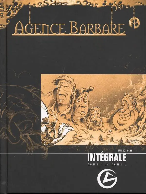 Couverture de l'album Agence Barbare Intégrale - Tomes 1 & 2