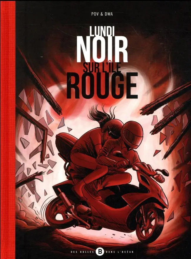 Couverture de l'album Lundi noir sur l'île rouge