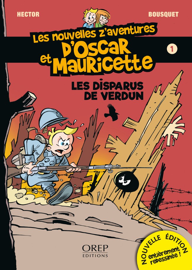 Couverture de l'album Les Nouvelles z'aventures d'Oscar et Mauricette Tome 1 Les disparus de Verdun