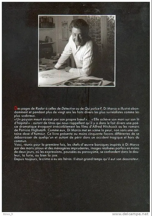 Verso de l'album 20 ans de faits divers