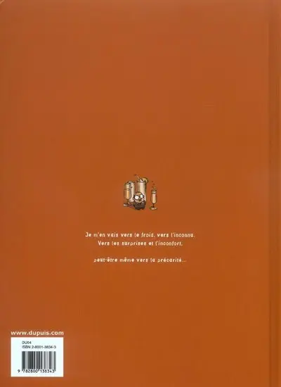 Verso de l'album Salvatore Tome 2 Le grand départ