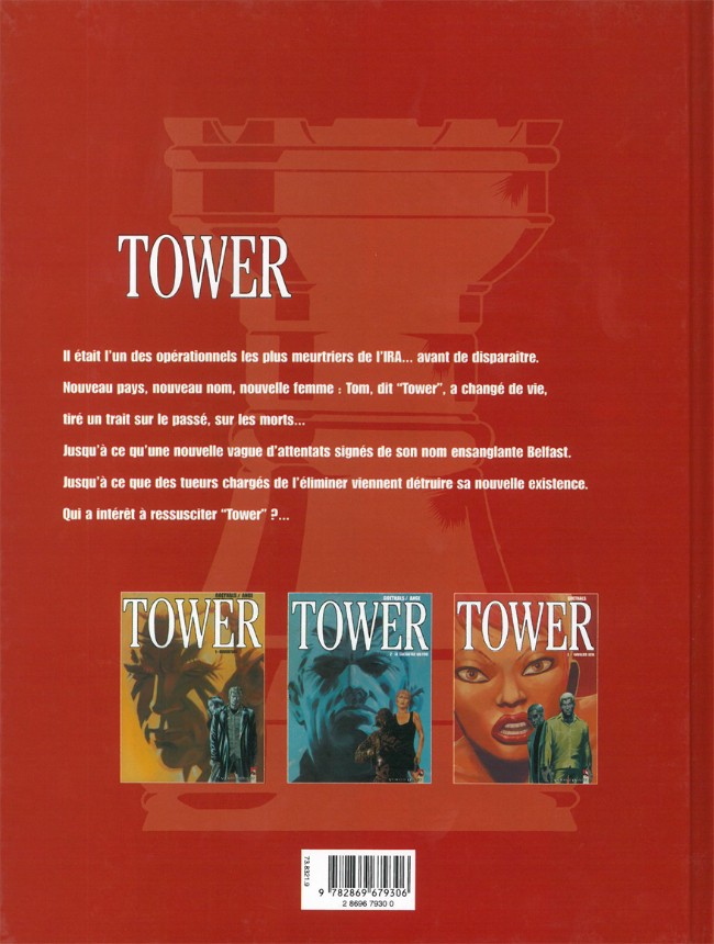 Verso de l'album Tower Tome 3 Cavalier seul