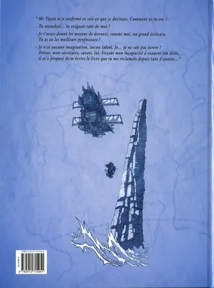 Verso de l'album Uchronia Tome 1 Le Duel