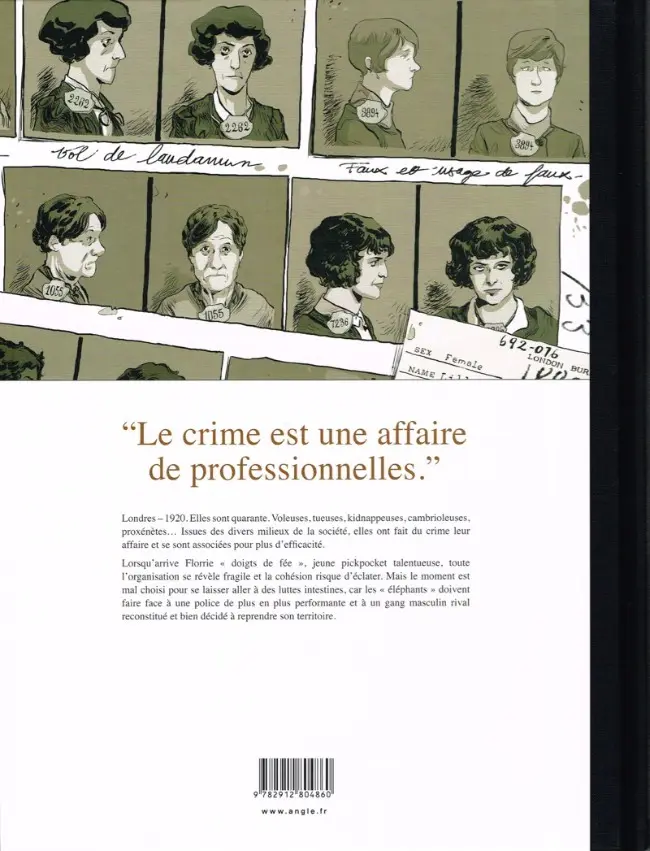 Verso de l'album 40 éléphants Tome 1 Florrie, doigts de fée