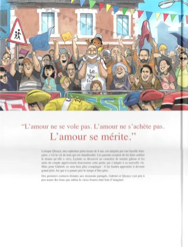 Verso de l'album L'Adoption Tome 1 Qinaya