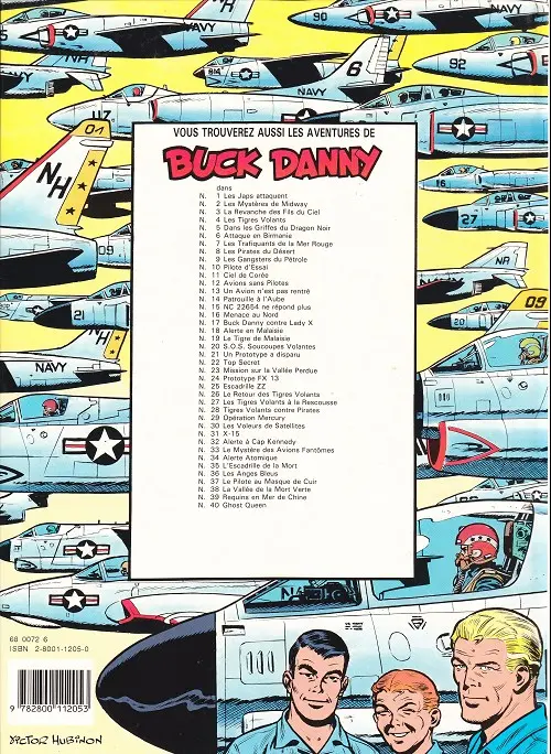 Verso de l'album Buck Danny Tome 9 Les gangsters du pétrole