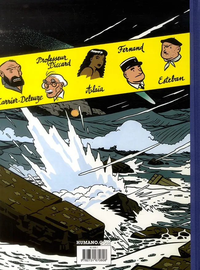 Verso de l'album Freddy Lombard Tome 3 La comète de Carthage