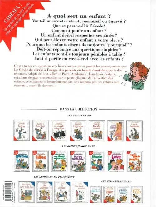Verso de l'album Le Guide Tome 5 Le guide de survie à l'usage des parents