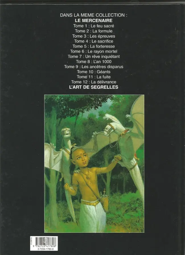 Verso de l'album Le Mercenaire Tome 6 Le rayon mortel