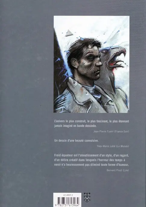 Verso de l'album Nikopol La trilogie Nikopol