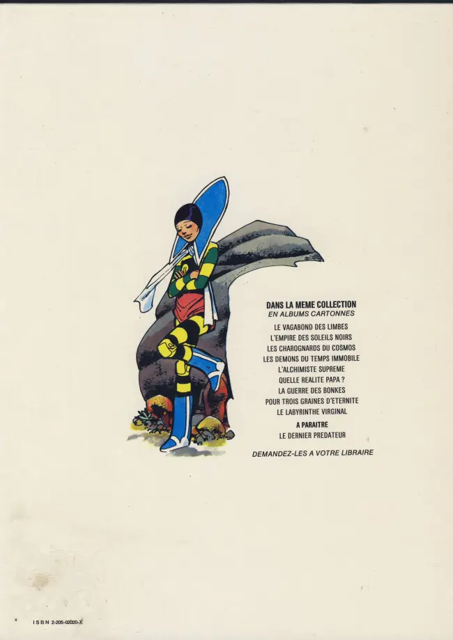 Verso de l'album Le Vagabond des Limbes Tome 8 Pour trois graines d'éternité