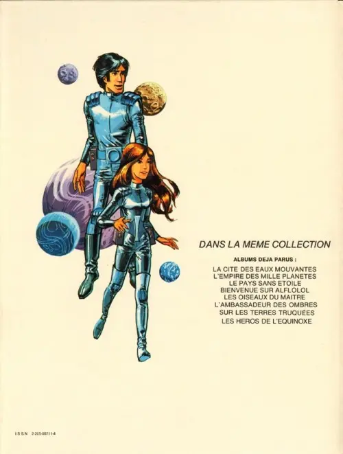 Verso de l'album Valérian Tome 5 Les oiseaux du maître