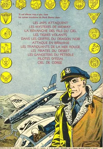 Verso de l'album Buck Danny Tome 12 Avions sans pilotes