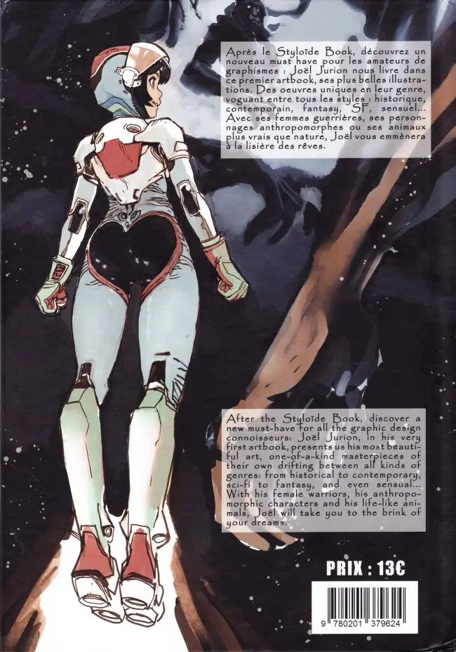Verso de l'album Joël Jurion - Artbook 1