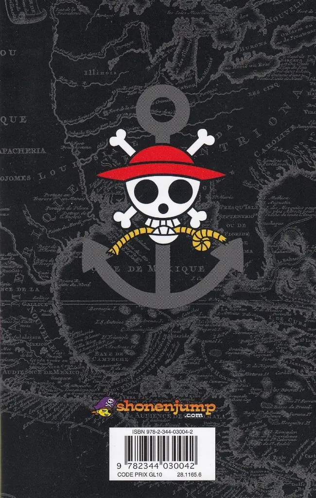 Verso de l'album One Piece Tome 87 Impitoyable