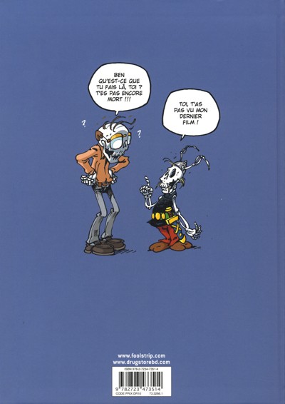 Verso de l'album Le Blog de Franquin Saison 1 : Bon, au boulot !