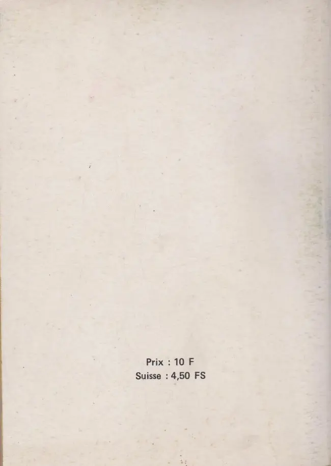 Verso de l'album Strange Album N° 46