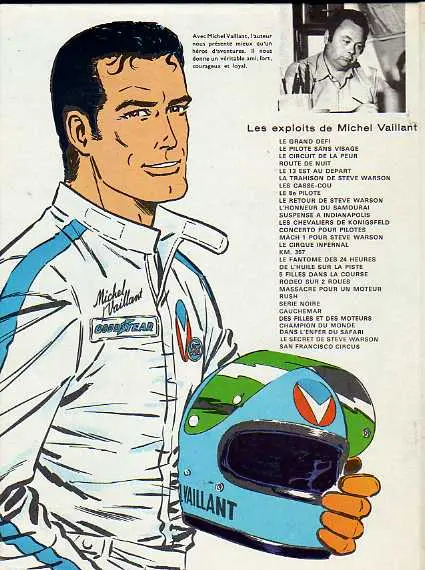Verso de l'album Michel Vaillant Tome 24 Cauchemar