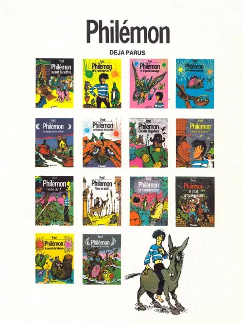 Verso de l'album Philémon Tome 13 Le secret de Félicien