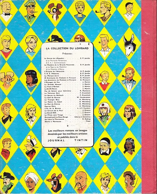 Verso de l'album Chick Bill Tome 10 Alerte à Marraccas
