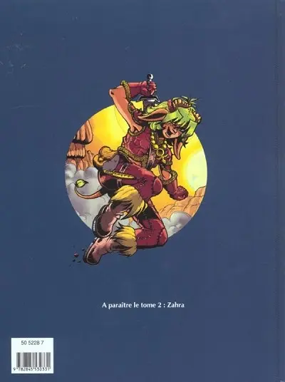 Verso de l'album Chaëlle Chimérie
