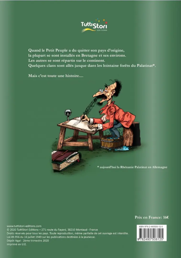 Verso de l'album Le petit peuple 1 La grande marche