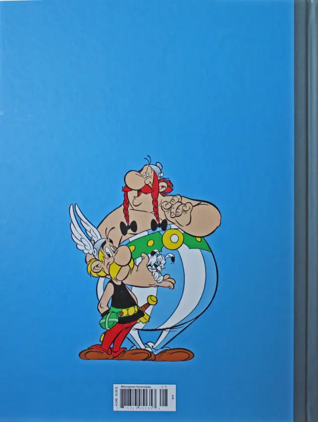 Verso de l'album Astérix La collection officielle Tome 9 Astérix et les normands