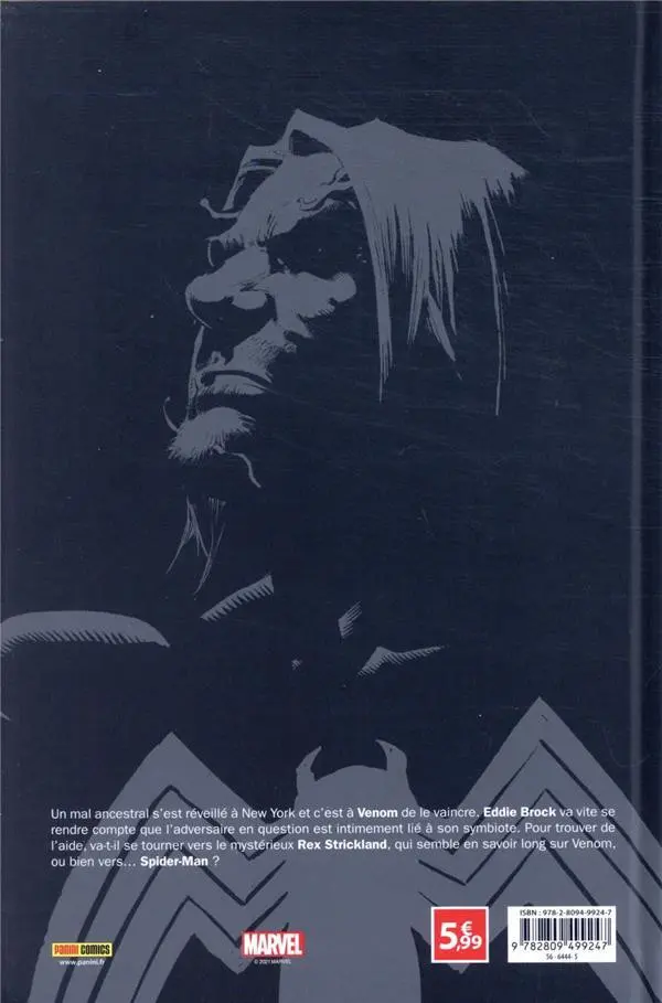 Verso de l'album Le printemps des comics Tome 2 Venom - Rex