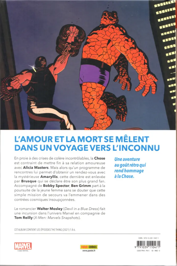 Verso de l'album La chose Les choses de la vie