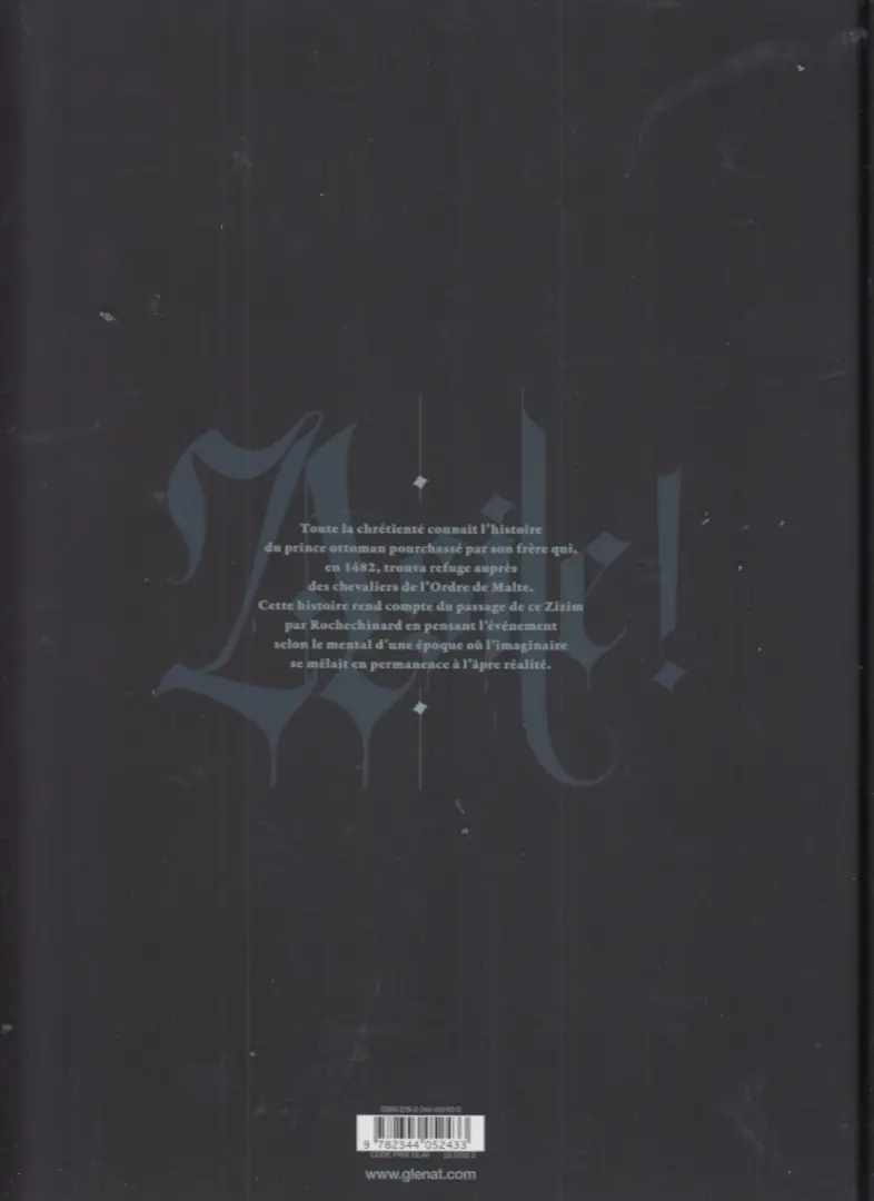 Verso de l'album Asile !