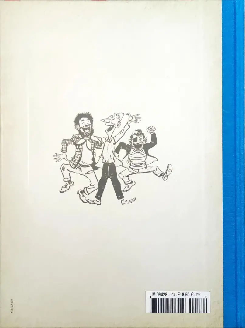 Verso de l'album Les Pieds Nickelés - La collection Tome 103 Les Pieds Nickelés campeurs