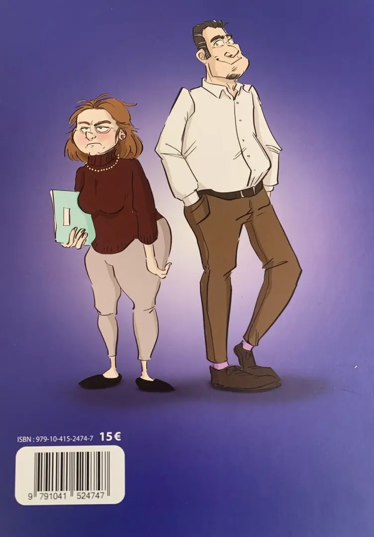 Verso de l'album Jeff & Wendy Tome 1 La genèse du management