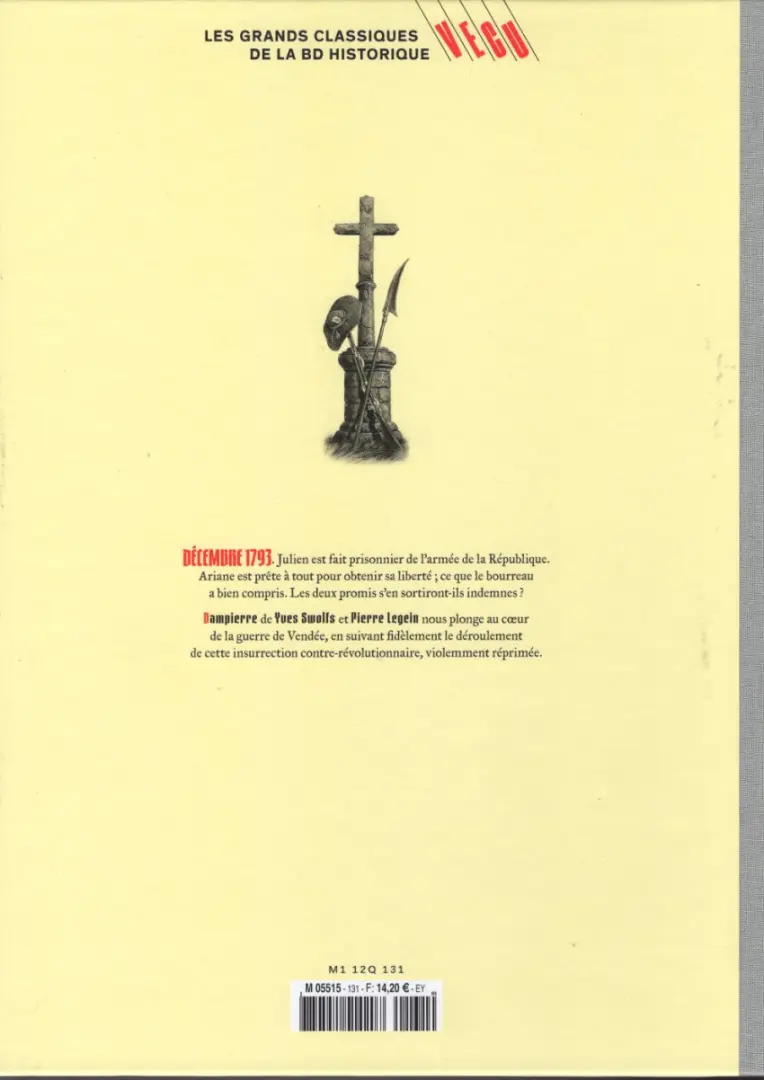Verso de l'album Les grands Classiques de la BD Historique Vécu - La Collection Tome 132 Dampierre - Tome VI : Le Captif