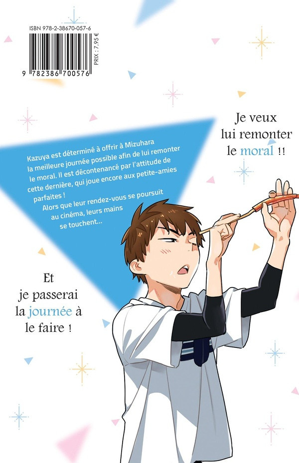 Verso de l'album Rent a Girlfriend 19