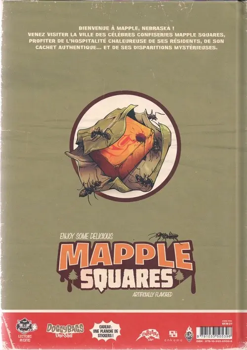 Verso de l'album Doggybags One shot Tome 2 Mapple squares