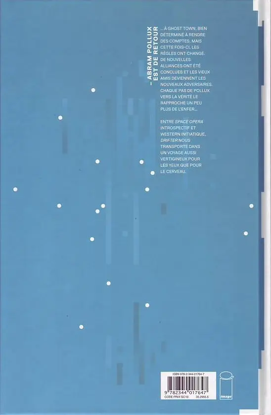 Verso de l'album Drifter 03 Hiver