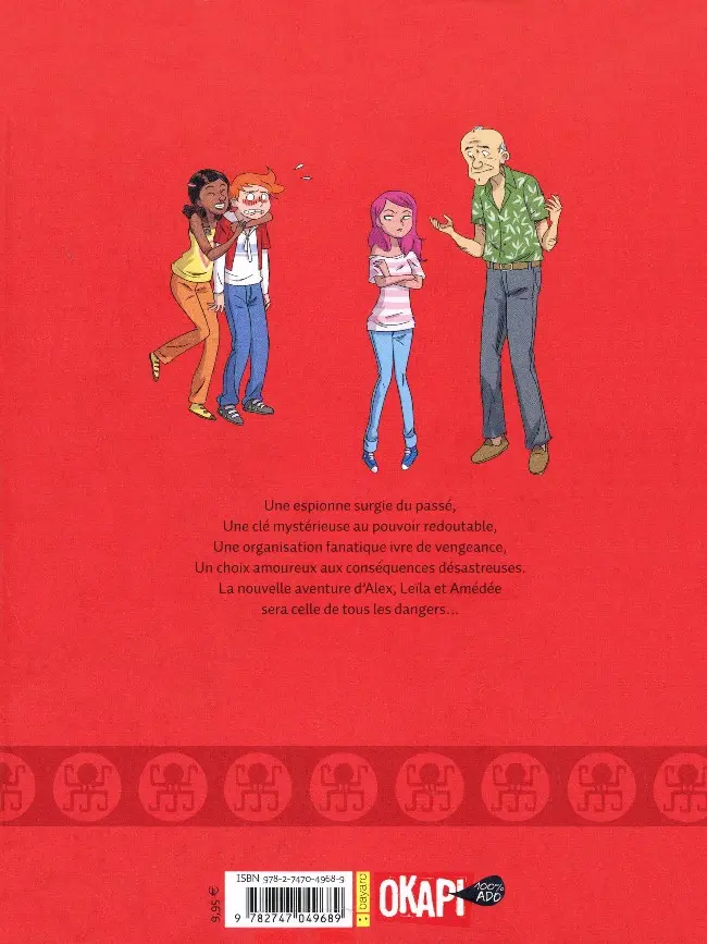 Verso de l'album Espions de Famille Tome 3 Hier ne meurt jamais