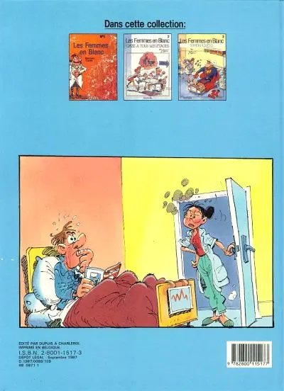 Verso de l'album Les Femmes en Blanc Tome 3 Superpiquées